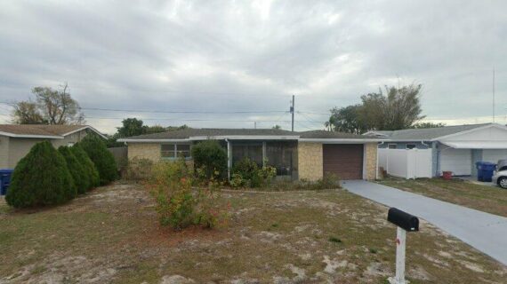 Off Market – CBS 2/2 Fixer Upper in Holiday, FL
